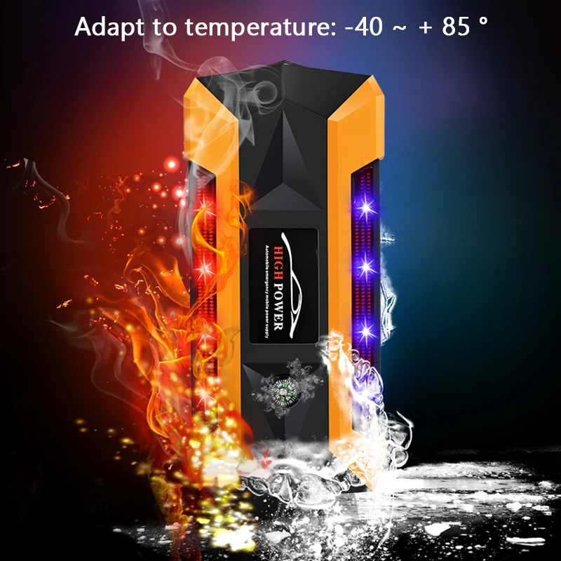 Пусковое устройство для автомобиля 89800 мач внешний аккумулятор аварийное