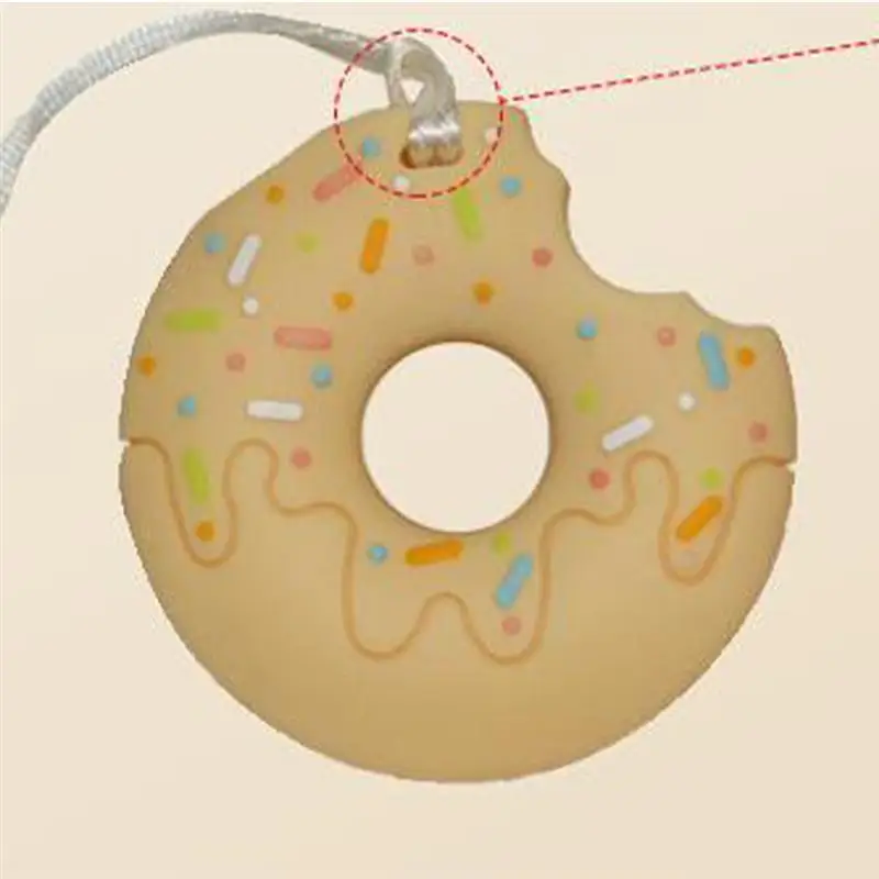 Baby Grinds teethers Toys Creative Doughnut Shaped Soft Chew Playthings Adorable Teether for Kids toys new2020 | Игрушки и хобби