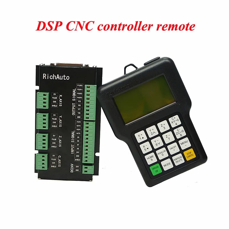 

4-осевой контроллер для маршрутизатора с ЧПУ RichAuto DSP A18, английская версия