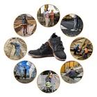 Мужские защитные ботинки со стальным носком, непрокалываемые дышащие рабочие кроссовки, рабочая обувь, Прямая поставка