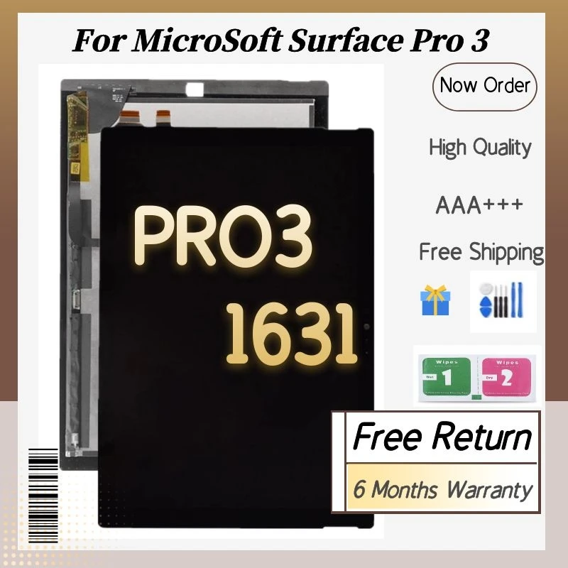 -  Microsoft Surface Pro 3 Pro3 1631 TOM12H20 v1.1 LTL120QL01 003, -,   