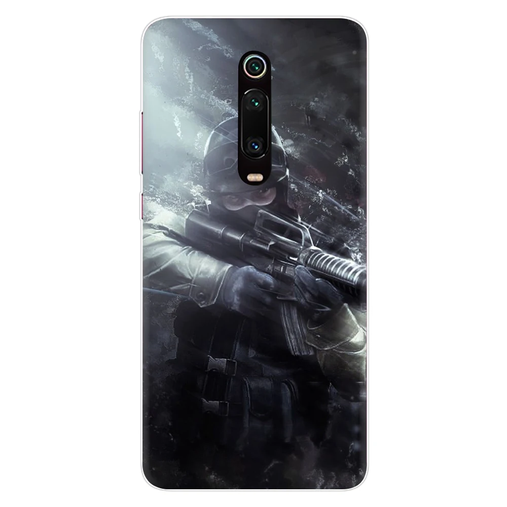 Твердый чехол для телефона CS GO gun game Xiaomi 5 5S 5X 6 6X A1 A2 8 9 SE Lite Mix 2S Max 3 F1 9T A3 10 Pro CC9e |