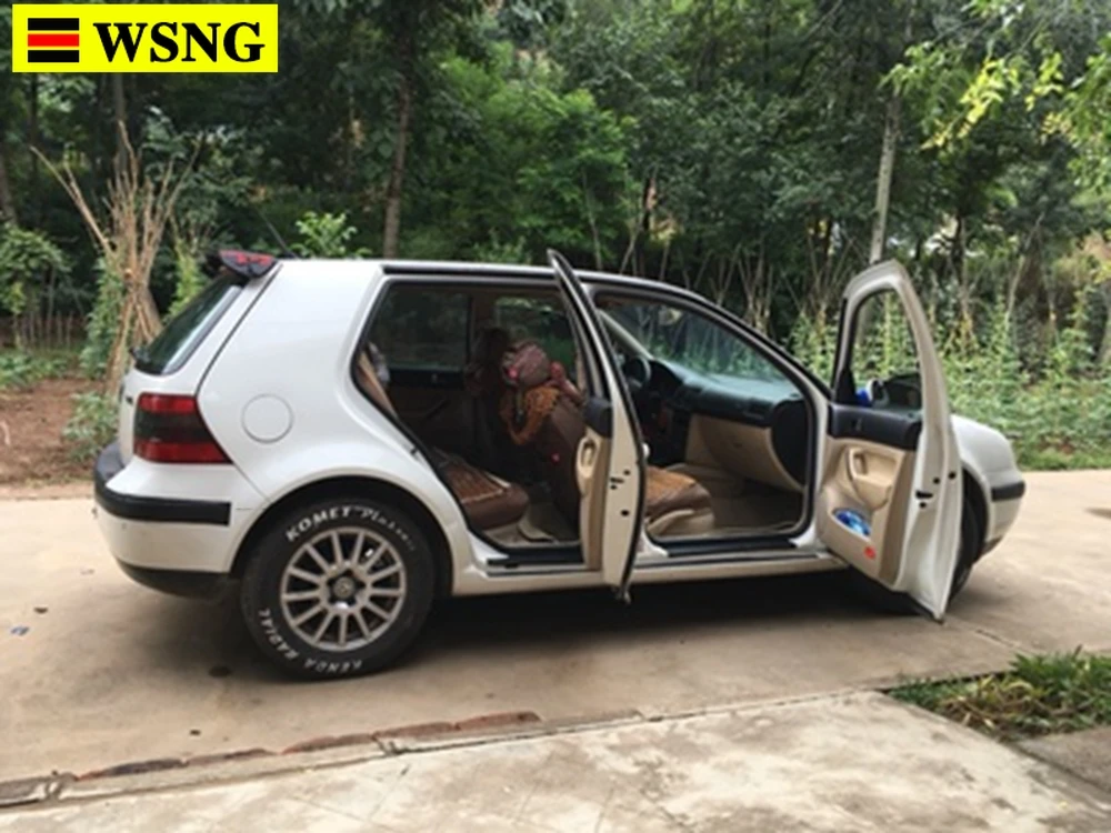 SHCHCG для Volkswagen Golf 4 спойлер 2003-2006 из АБС-пластика Неокрашенный задний багажник