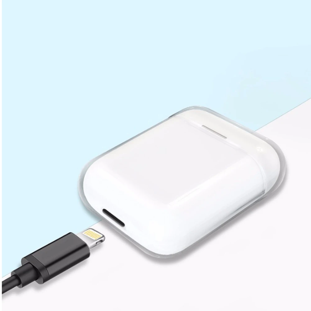 Кристальный силиконовый чехол для наушников для Apple AirPods Pro 2 1, мягкий ТПУ прозрачный чехол для зарядки гарнитуры, чехол для Air Pods 3