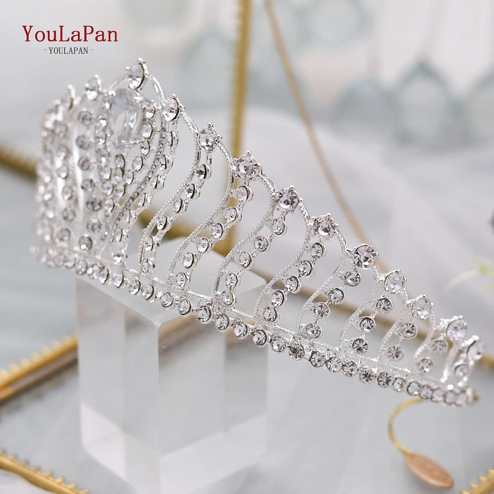 

YouLaPan HP325 Bride Crown Bridal Wedding Headbands Tiara Woman Crystal Wedding Headpieces Bride Hair Accessories Jewelry