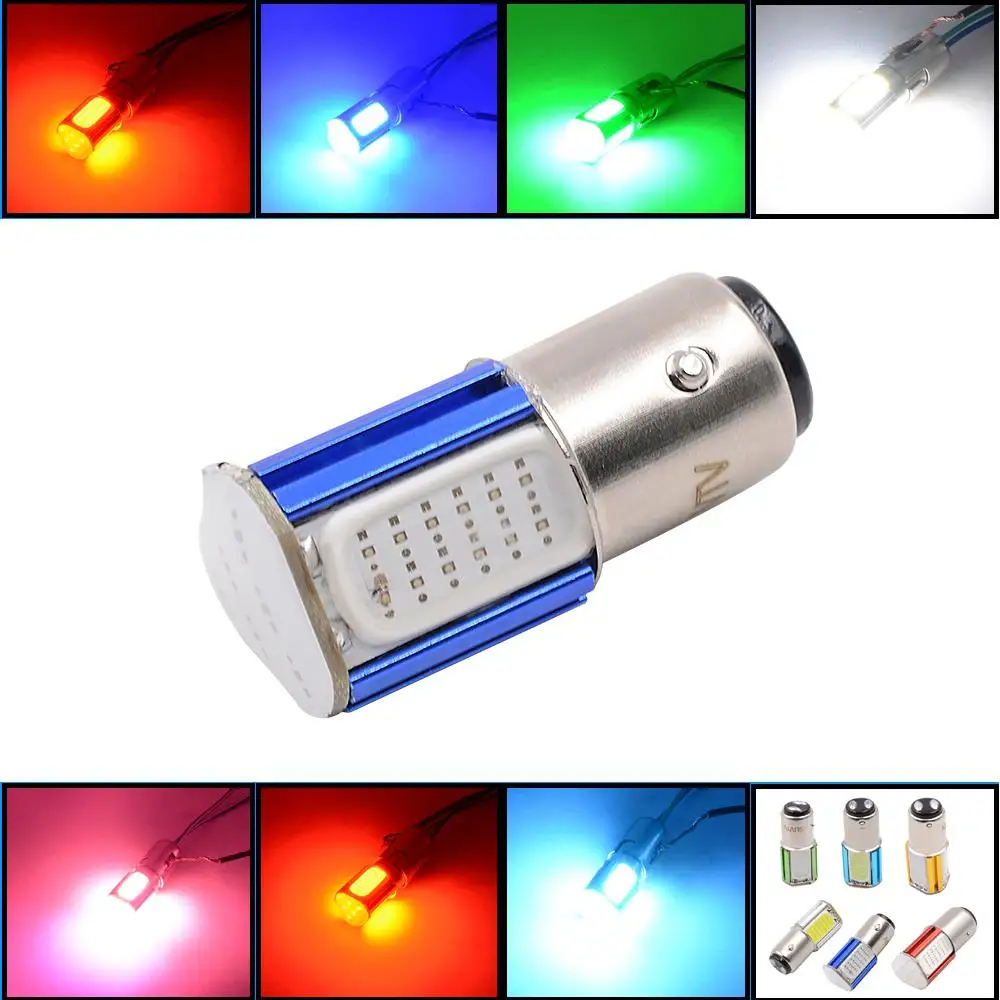 HiMISS COB автомобильный мотоцикл мощный стоп сигнал задний светильник поворотный