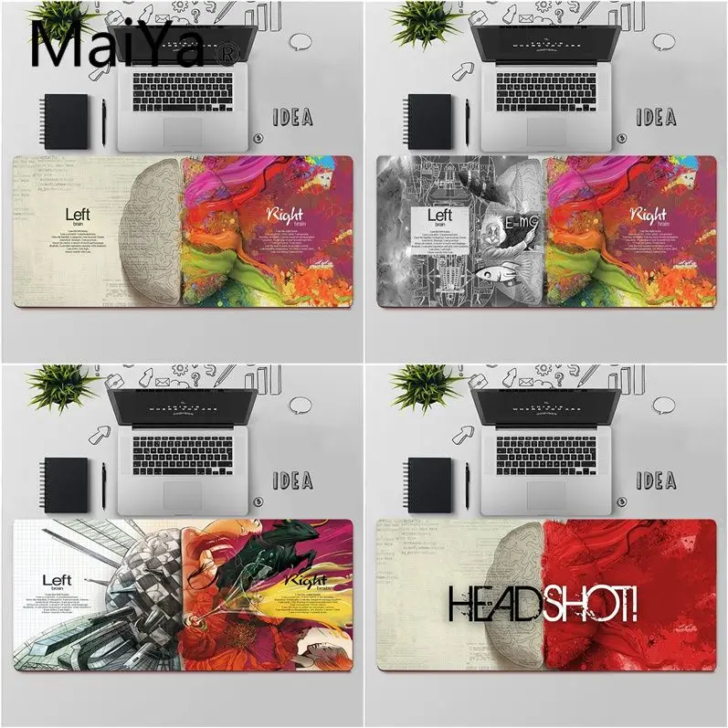 Высококачественный уникальный Настольный коврик Maiya для левого и правого мозга