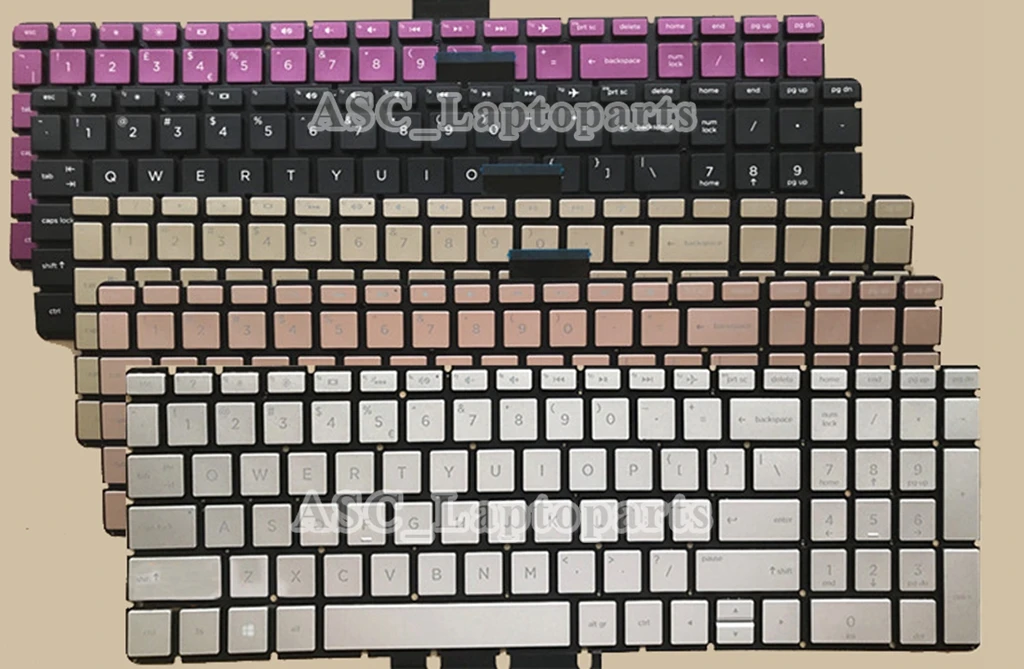 

Новая английская клавиатура QWERTY для ноутбука HP 15-bs076nr 15-bs077nr 15-bs078cl 15-bs078nr 15-bs080wn с подсветкой, без рамки