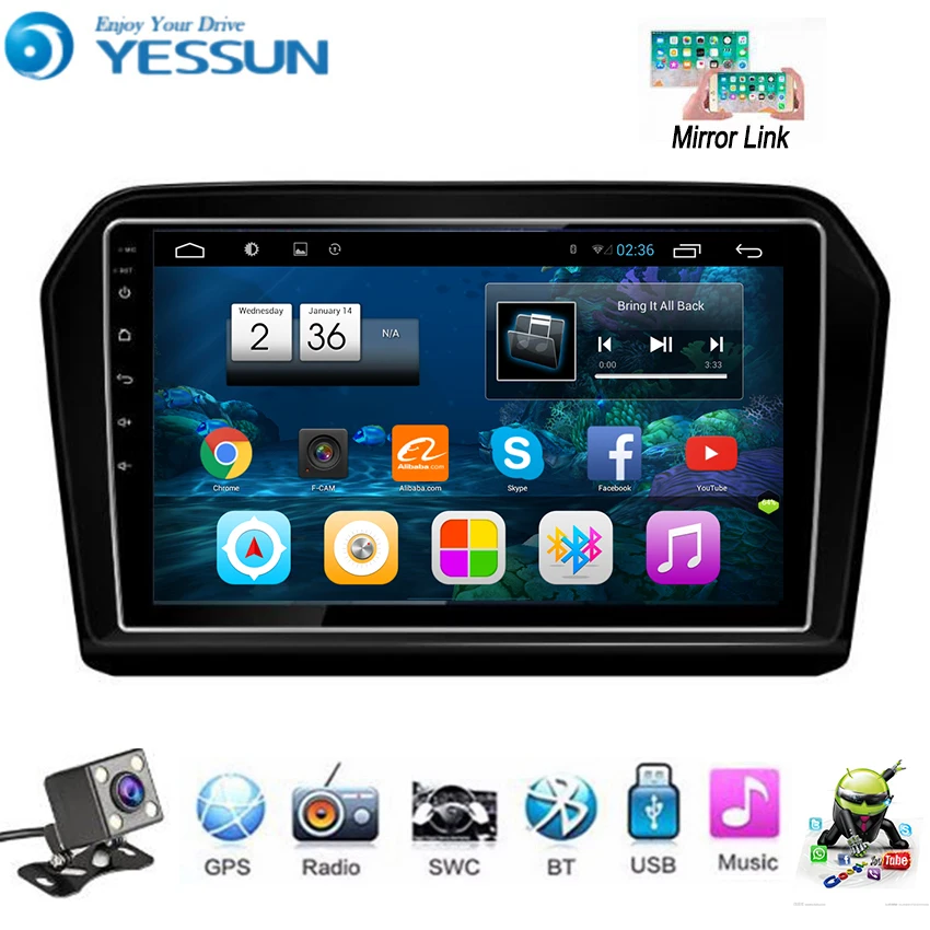 YESSUN для Volkswagen Jetta 2013 ~ 2018 автомобильный Android мультимедийный плеер автомобильное
