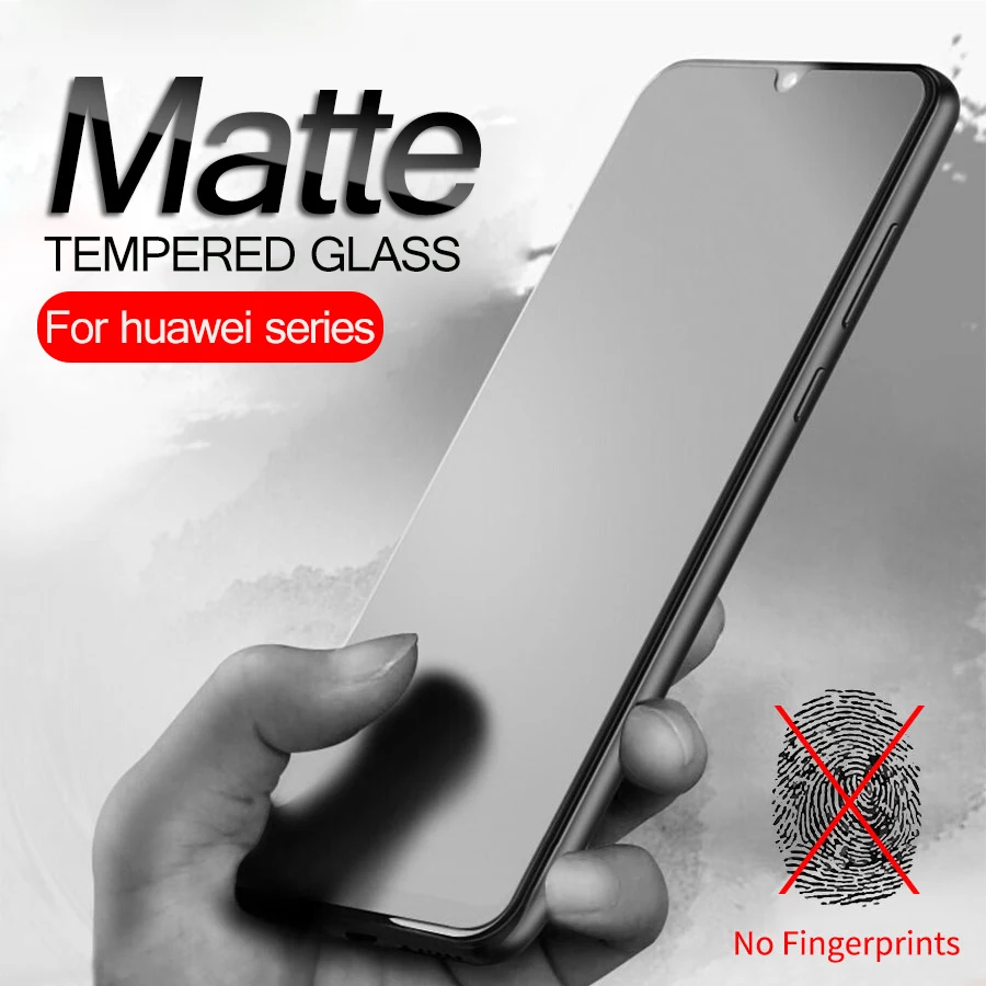 Матовое стекло для huawei honor 9a 9c 9x Premium 8x 8c on 10 lite light xonor 10i|Защитные стёкла и плёнки