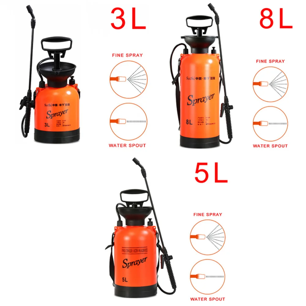 

Garden Air Pressure Sprayer Watering Disinfectant Sprayer 3L 5L 8L Pumping Bottle Small ,portable spray bottle, spray sterilizer