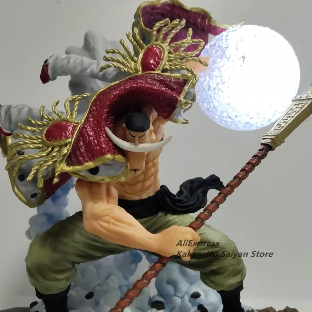 Экшн фигурка Эдвард Ньюгейт из ПВХ со светодиодным ударным эффектом аниме белой