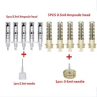 Одноразовый шприц 0,5 мл0,3 мл, ампула, стерипосылка, без иглы, наполнитель для губ, шприцы для гиалуроновой ручки