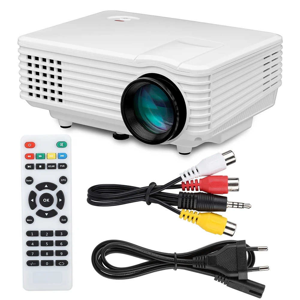 

RD-805A Miniature LED Projector Smart Projector 1080P Full HD White EU 100-240V
