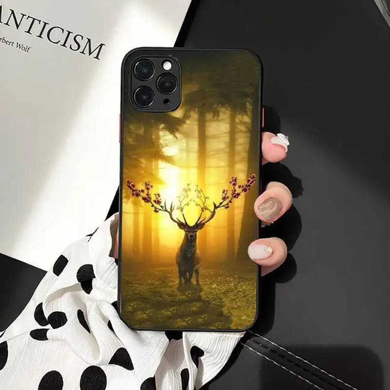 TOPLBPCS Олень Охота камуфляжный чехол для телефона iPhone 11 12 13 mini pro XS MAX 8 7 6 6S Plus X 5S SE 2020