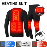 heated jacket winter mens heating jacket underwear womens usb clothing suit motorcycle jacket smart heating clothing s 5xl