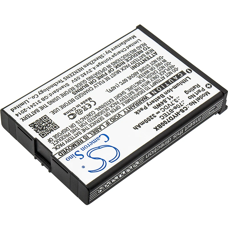 

Cameron Sino Battery for Dolphin 70e 75e 60s Honeywell Dolphin 60s Captuvo SL42 Sled Healthcare Sled Dolphin 70e Dolphin