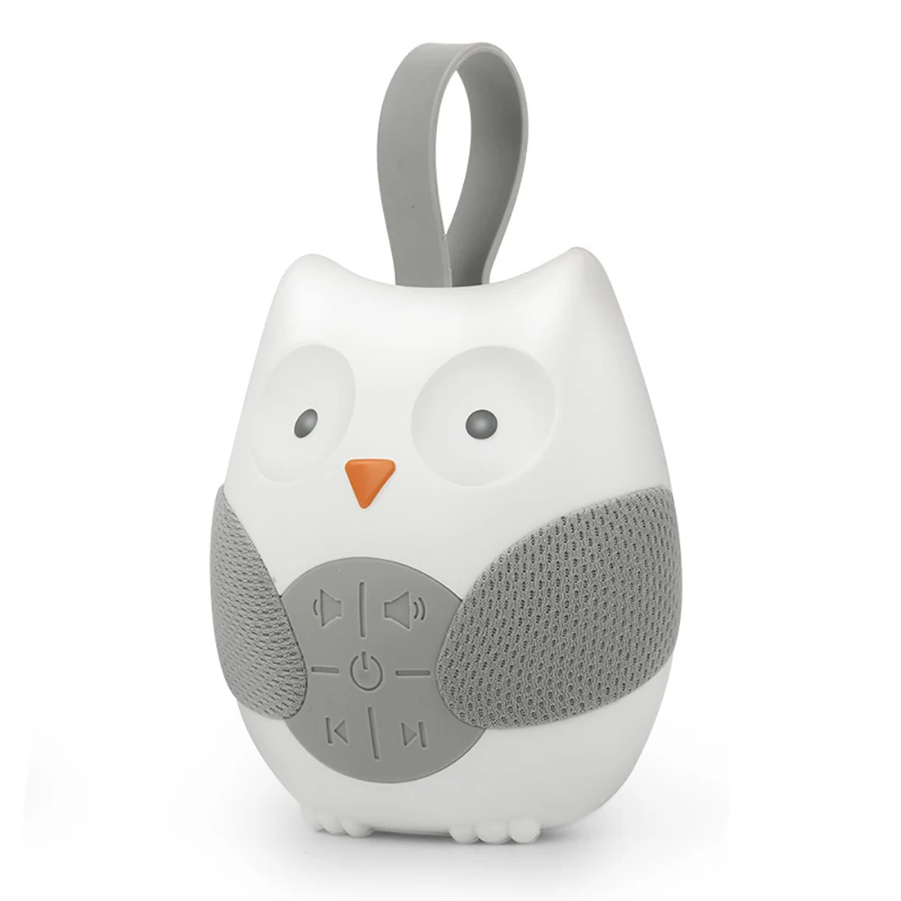 

KSOESRI Portable Baby Soother Music Player Owl Shaped Hanging Stroller Sleeping Comfort Early Education Toy Calm Sleep