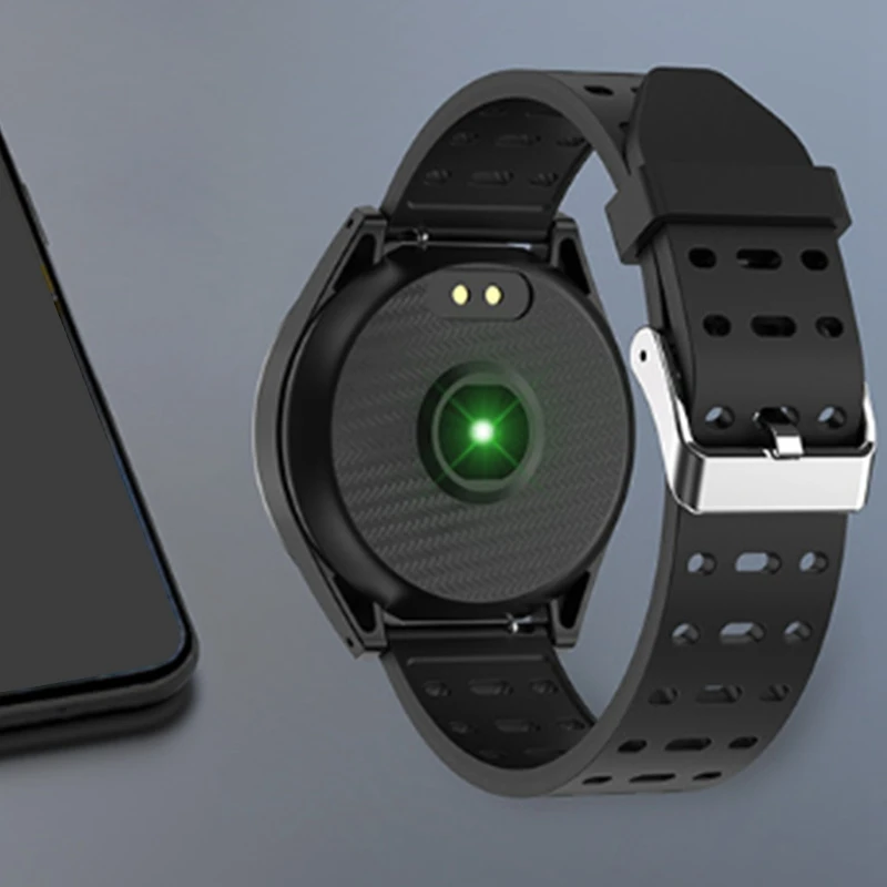 Смарт-часы P6 Тест сердечного ритма крови Давление Браслет фитнес трекер