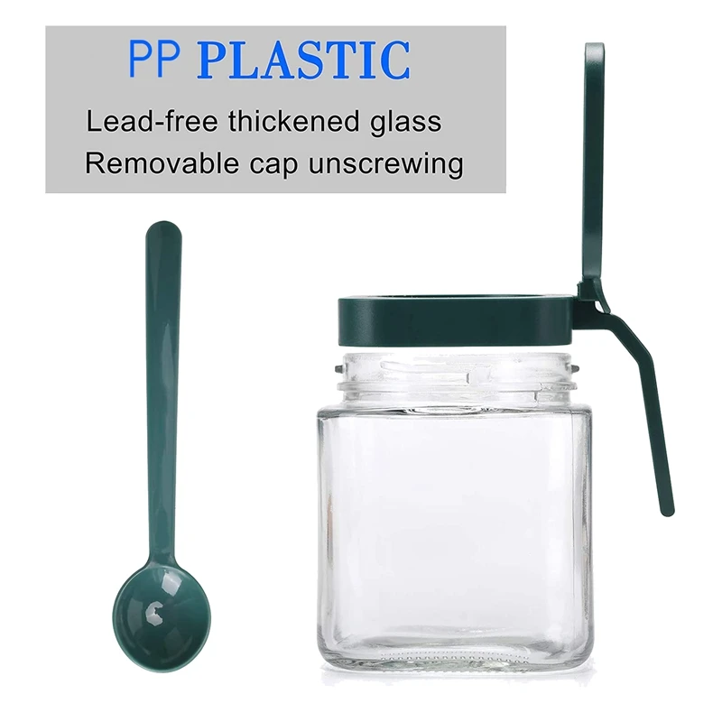 Контейнер для приправ набор контейнеров специй из 3 предметов с крышками и