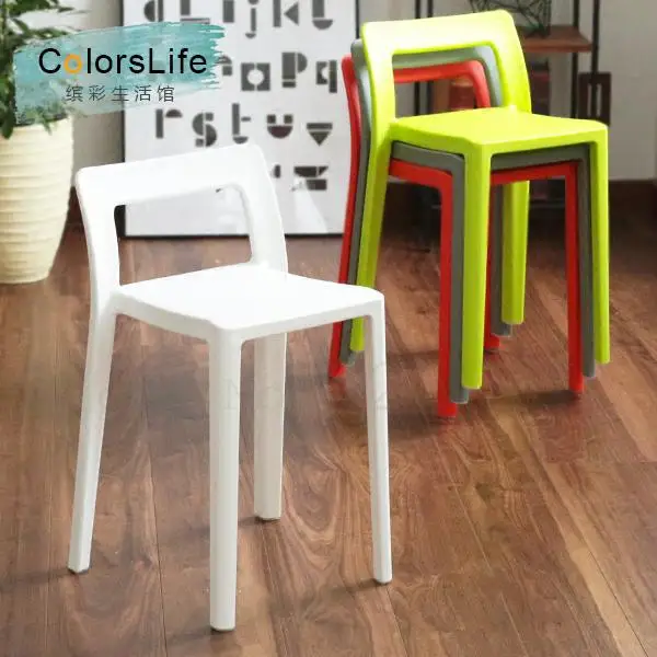 Nordic Small Plastic Stool Chair Contracted And Contemporary Household Short Bathroom Low Pupil Seat 40 Cm Tall |