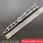 Бабочка тренировочный нож Baliplus BRS репликаторный нож для втулок карманный тактический нож для повседневного использования D2 лезвие G10алюминиевая ручка Рождественский подарок