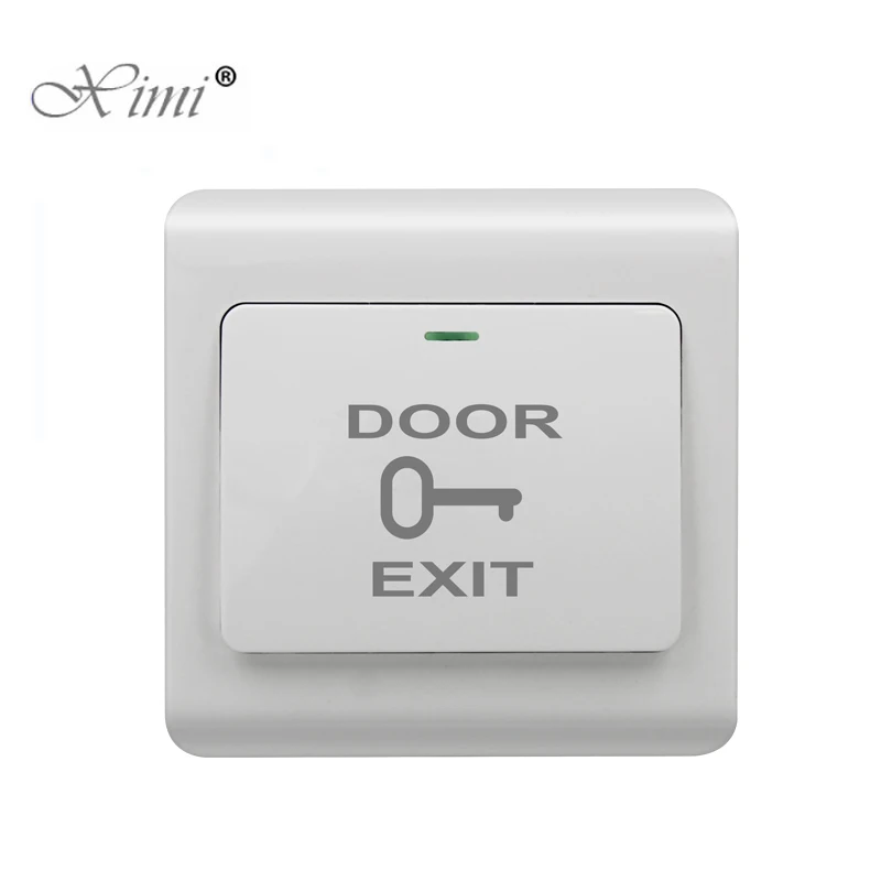 Кнопка выхода двери отпустите кнопочный переключатель для системы контроля
