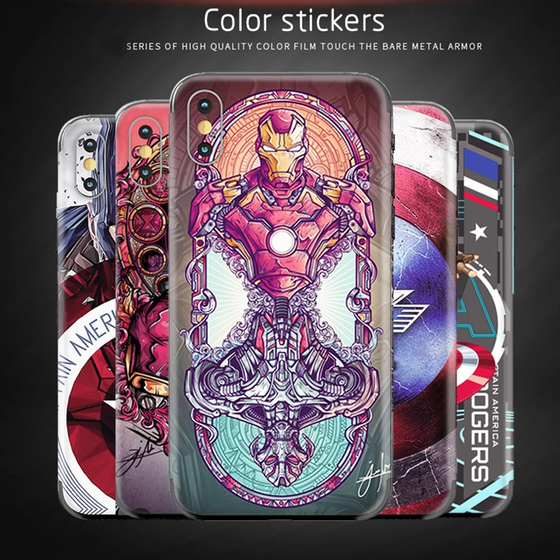 Наклейки для телефона чехол OPPO Reno Z 2Z 2 Z7 ACE Realme X X2Pro K3 K1A7 A7N A7X A9 A9X F9 F11 Pro Find цветной