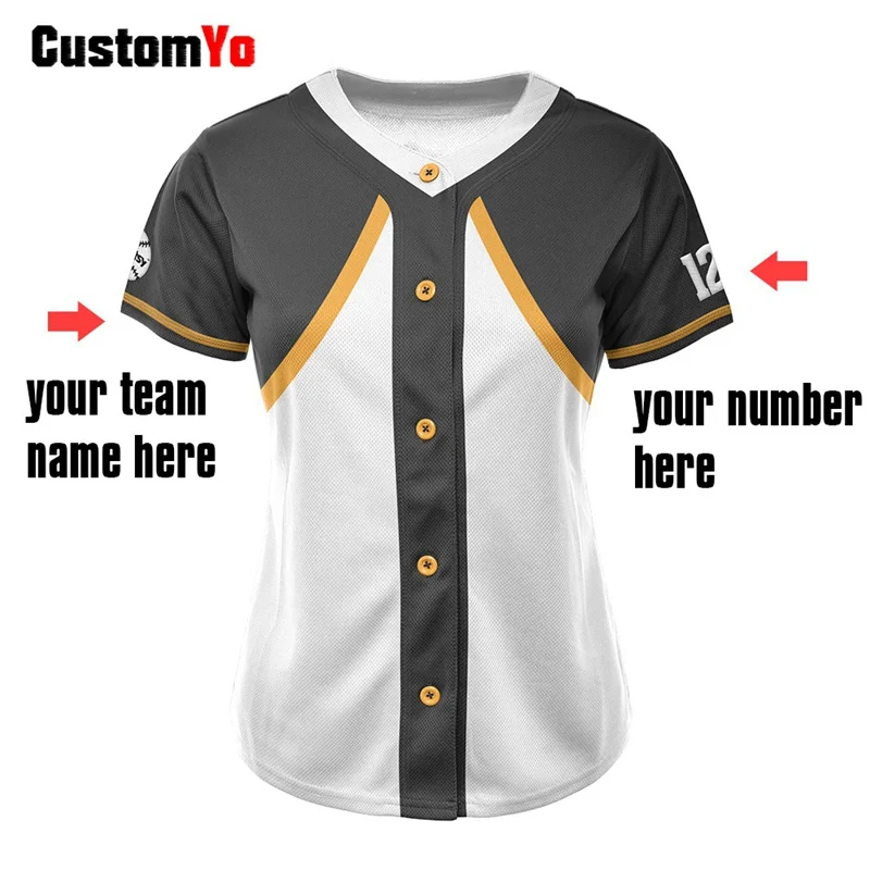 100% полиэстер высокое качество бейсбольная Джерси на заказ сублимационный