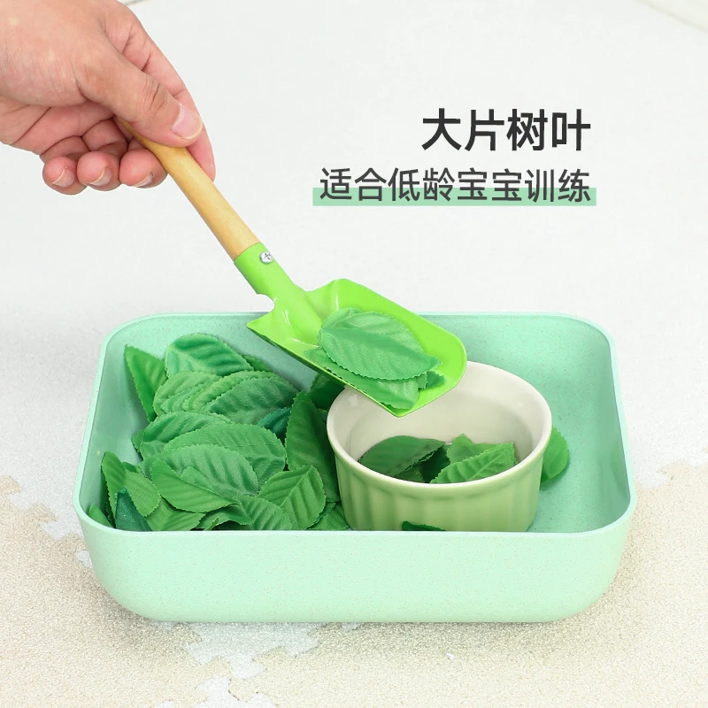 Монтессори раннее образование детей снег shoveling hands toys ежедневной координации рук