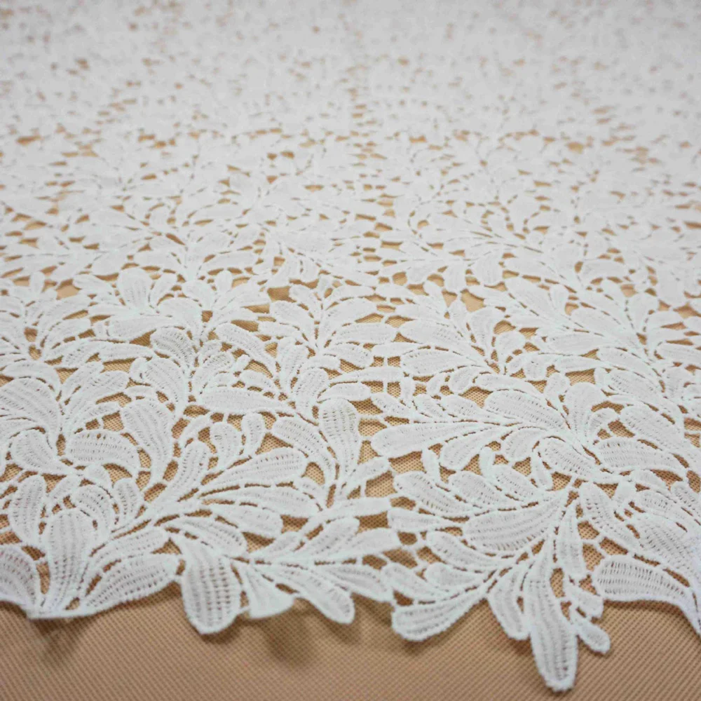 2 ярда белая африканская кружевная ткань 2020 высокое качество гипюр французская