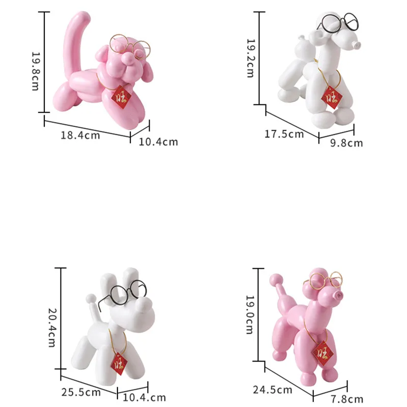 1/шт. Модные художественные собаки керамические изделия из смолы скульптура