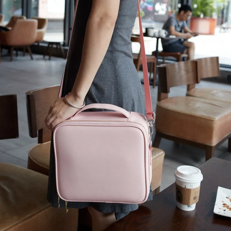 Женская модная косметичка для путешествий органайзер макияжа Профессиональный