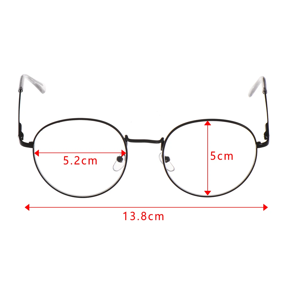 

Ultra Light Finished Metal Round Vintage Myopia Glasses Nearsighted Eyeglasses Optical Glasses Diopter-1 -1.5 -2 -2.5 -3 -3.5 -4