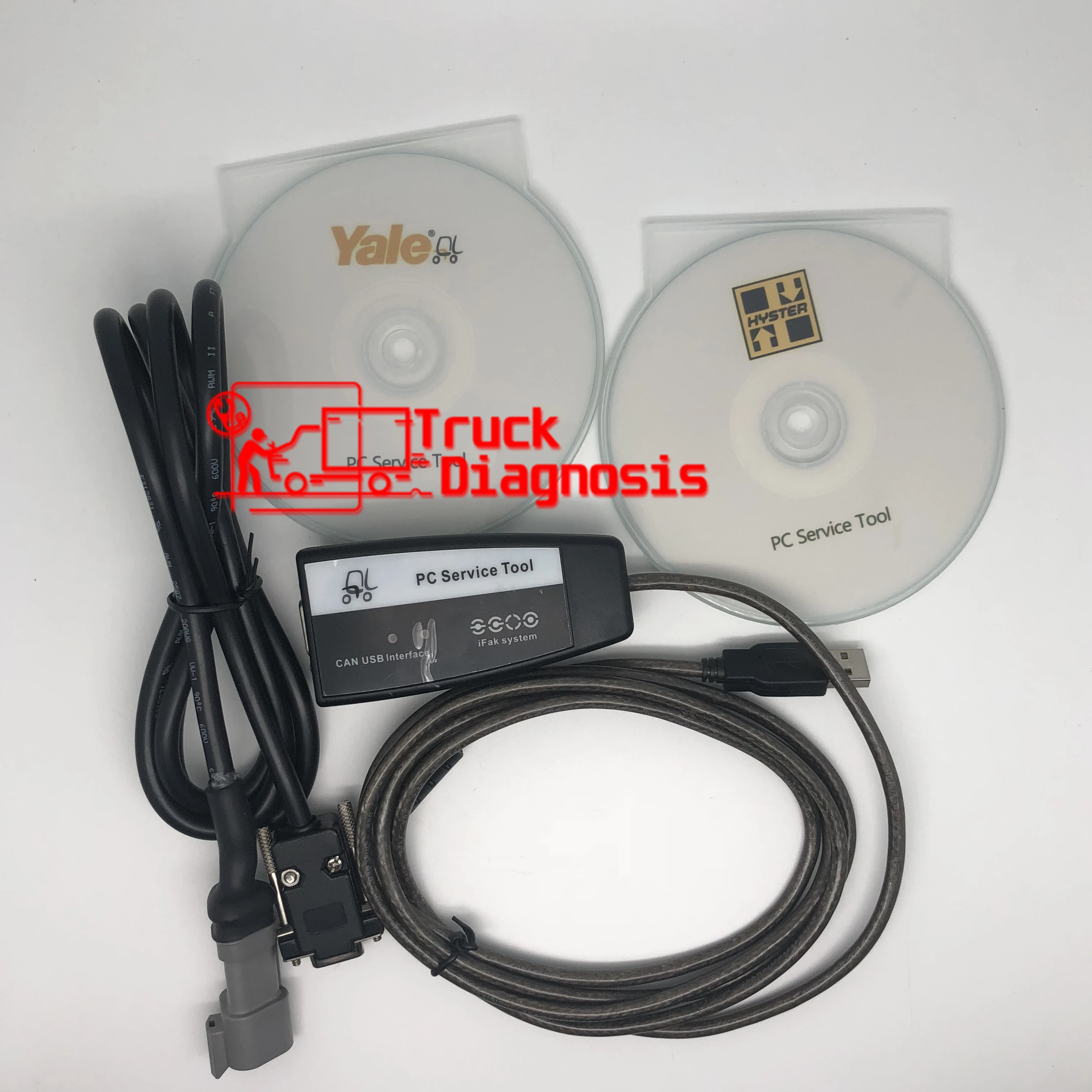 

Forklift Diagnostic Interface for hyster yale forklift Yale+CF19 toughbook laptop