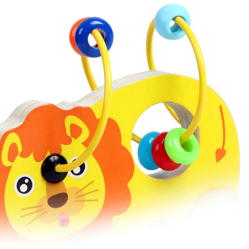 Детские Мультяшные животные учатся ходить Драг игрушка маленький круглый шарик