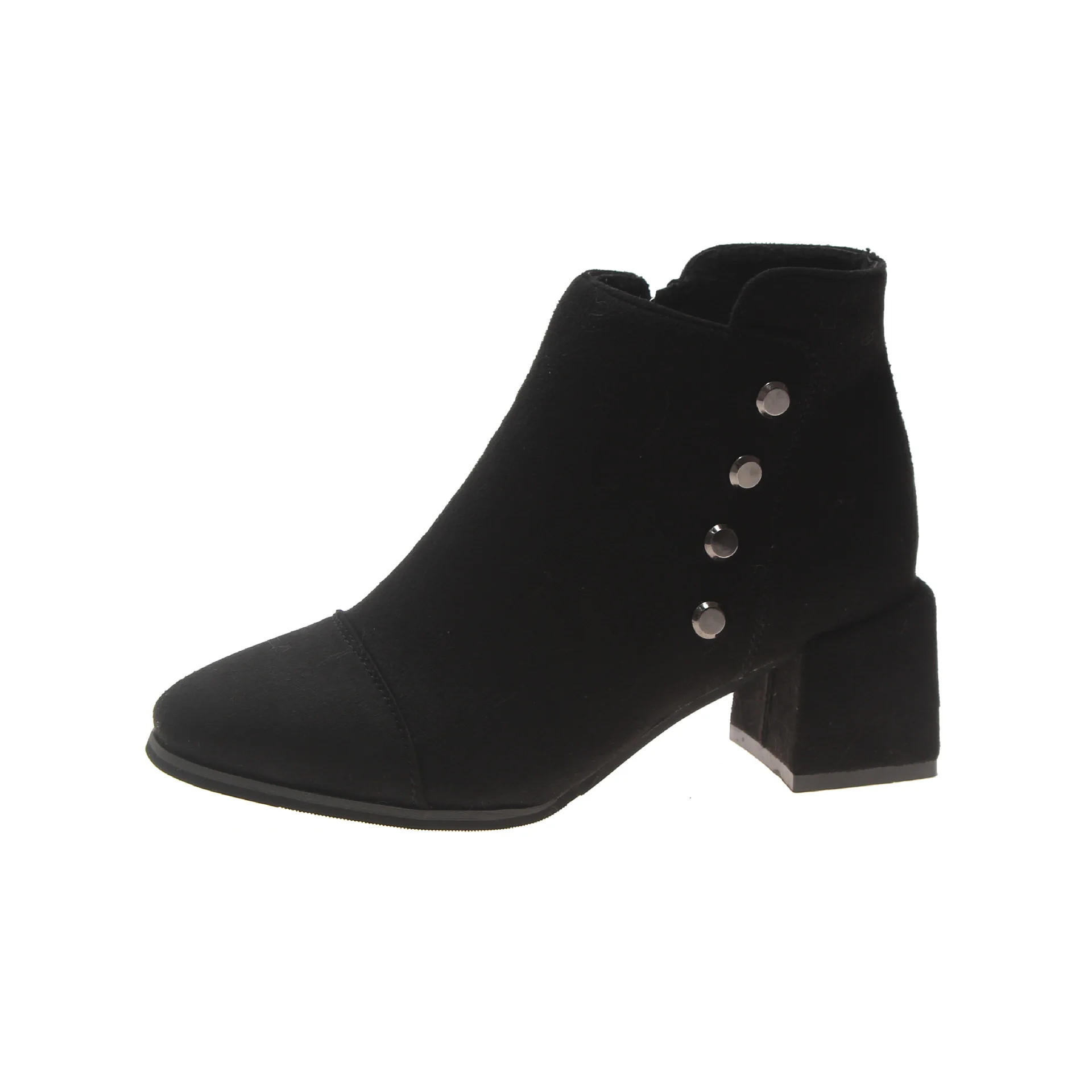 Повседневная обувь без шнуровки женские ботинки Ботинки с низким голенищем