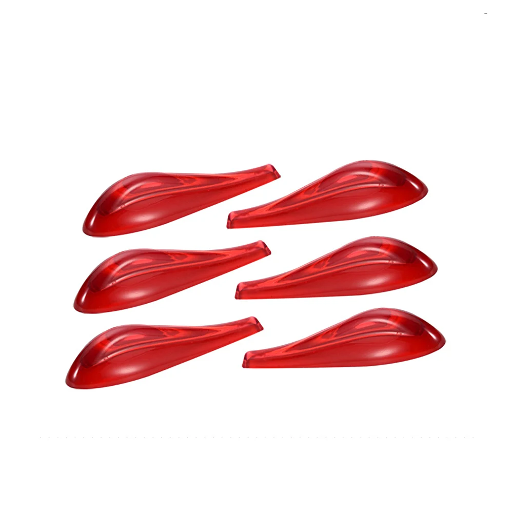 6pcs/Set Car Headlights Taillights Reduced Wind Resistance Spoiler Strip Sticker Universal Tuning For Nissan Qashqai Teana | Автомобили и