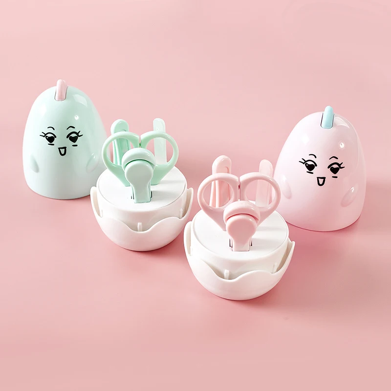 4 шт./компл. детские ножницы для ногтей великолепный набор триммеров безопасный