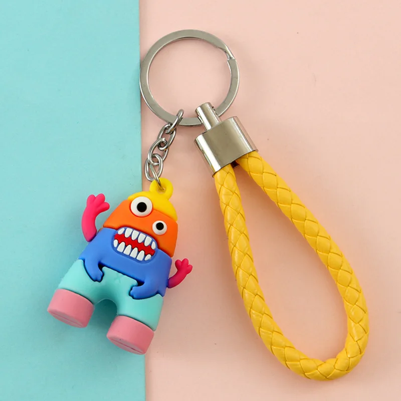

Cute PVC Gamepad Keychain Cute Cartoon Spoof a Letter Car Key Chain Game Handle Key Chain Fashion Hot Keyring Gift