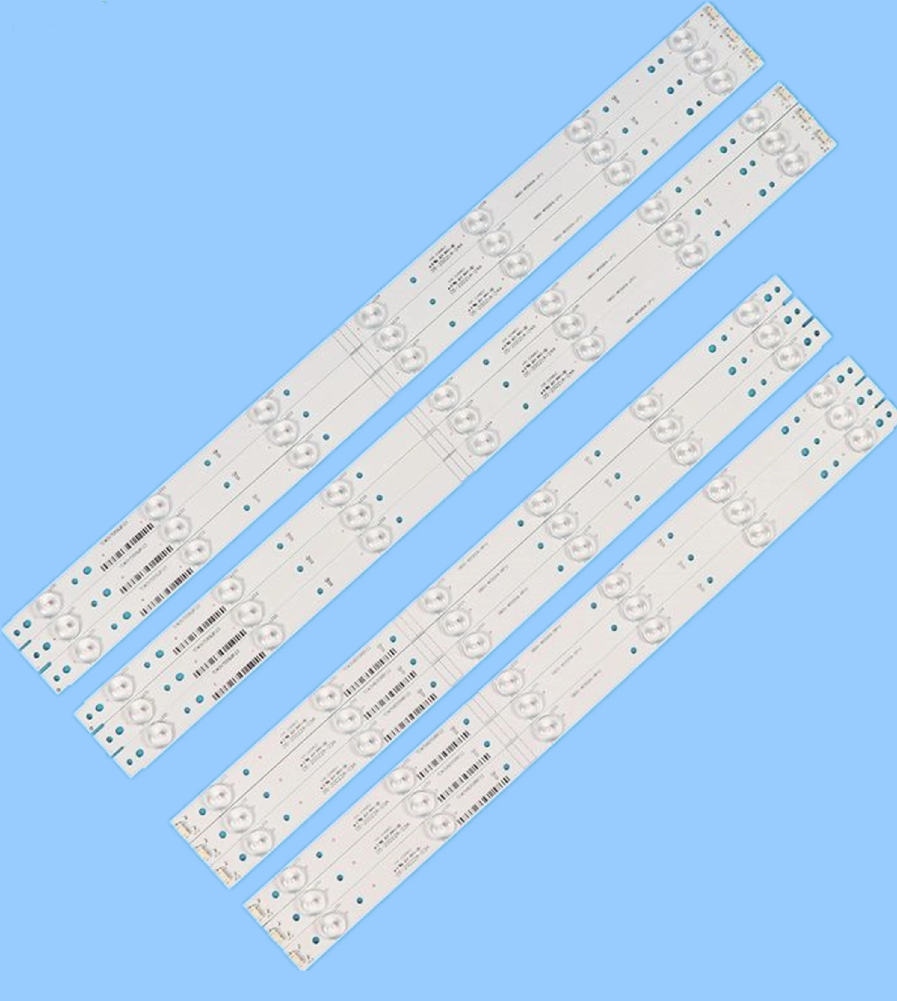 12 шт./партия для Skyworth 55E6000 55E3500 55X5E 55M5 55M6 V6 светильник бар 5800 W55004 RP40 LP40|Светодиодные