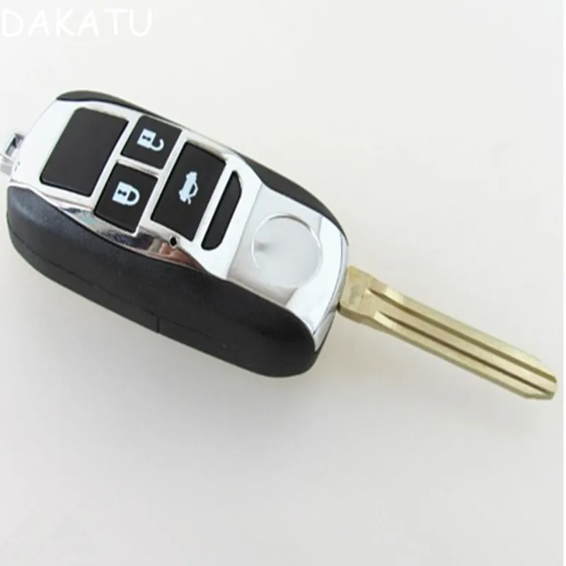 Модифицированный складной чехол DAKATU для TOYOTA Camry RAV4 с кнопкой 2/3/4|button replacement|buttons