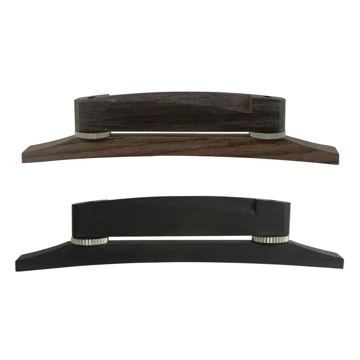 

FLEOR Ebony or Rosewood Jazz Guitar Bridge for 6 Strings Archtop Jazz Guitar JS-02