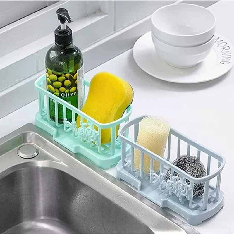 

Storage Box Rack Household Plastic Comfort Durable Drainer Waterlogging Free Punching Organizer Kitchen Multi-Function Supplies