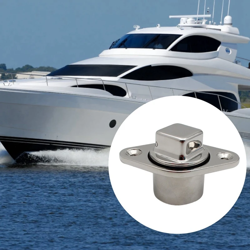 

Duty Boat Yacht Marine Grade 316 Stainless Steel Screw Type Drain Water Plug Fit Mount