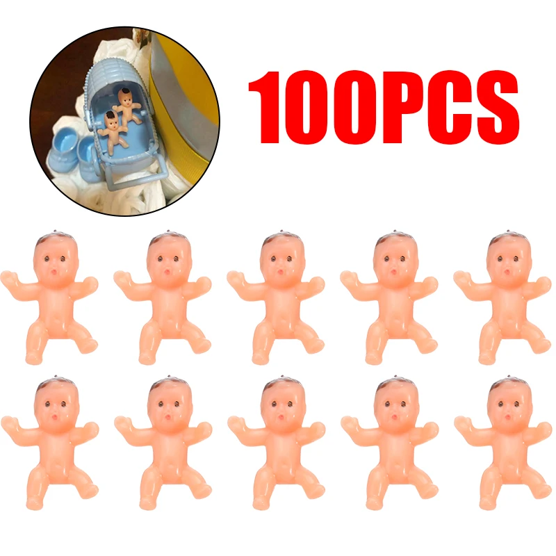 100 шт. 1 &quotмини пластиковый детский свадебный для Baby Shower или вечеринки по случаю и