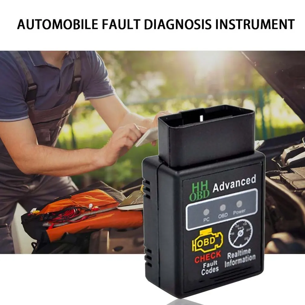 

Automotive Fault Detection Equipment V1.5 Obd2 Elm327 Hh Obd Automotive Fault Diagnostics Widely Compatible