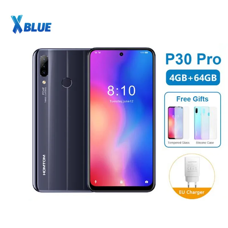 HOMTOM P30 pro смартфон на Android 6 41 восемь ядер экран 9 0 дюйма 4 Гб + 64 ГБ|Смартфоны| |