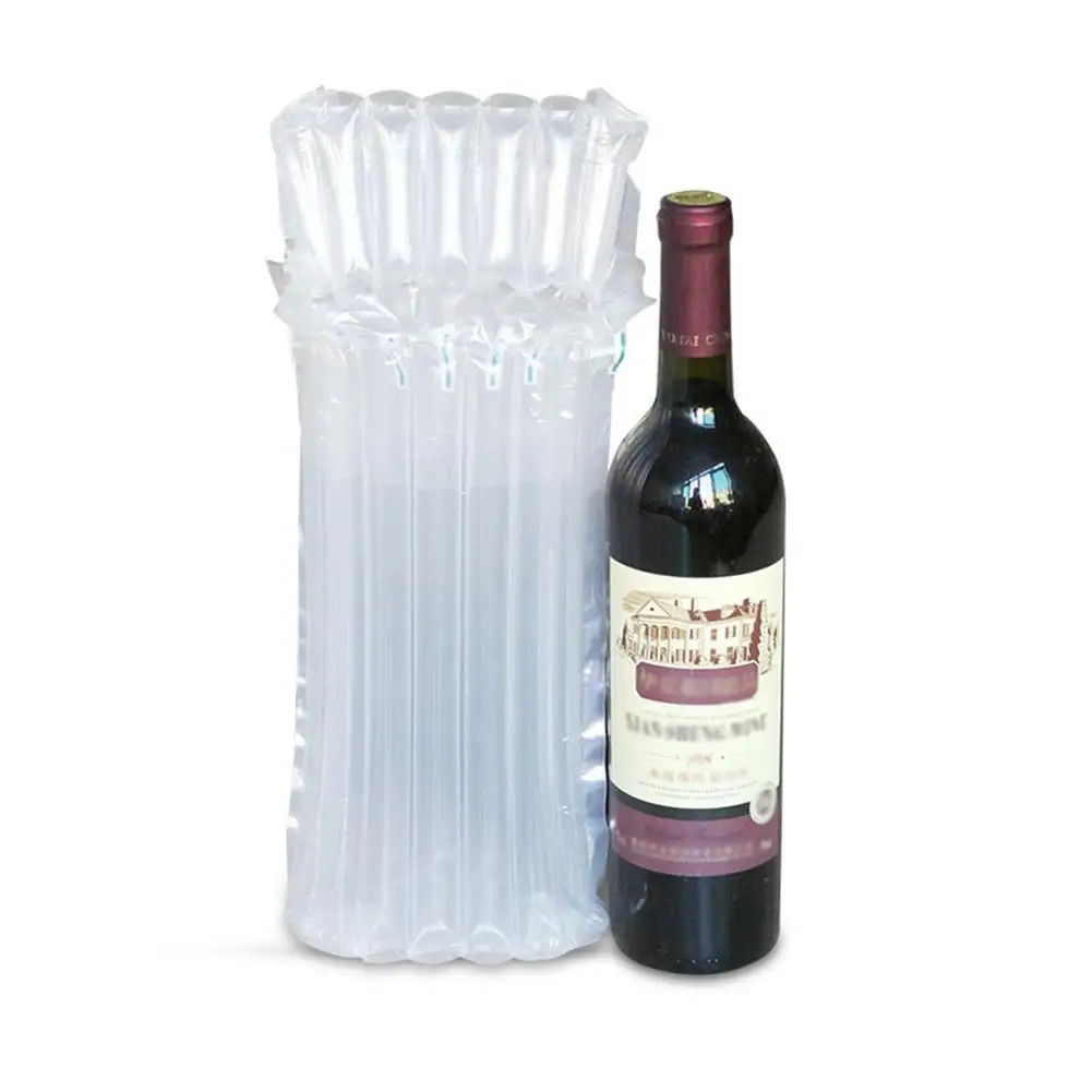 

Wine Bottle Protector Bag With Free Pump Bottles Cushioning Wrap Suitable For Transporting Glass Bottles With Professionals