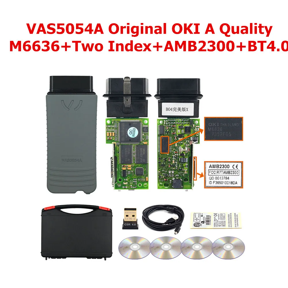 OKI 5054A ODIS V5.1.3 Bluetooth AMB2300 чип 6154 ODIS 5.1.5 5054A UDS полный чип для VW/AUDI диагностический инструмент - Цвет: Original OKI A